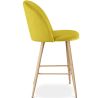 Banqueta Estofada em Veludo - Design Escandinavo - 66cm - Evelyne image 7