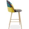 Banqueta Estofada em Patchwork - Estilo Escandinavo - 66cm - Evelyne image 7