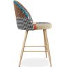 Banqueta Estofada em Patchwork - Estilo Escandinavo - 66cm -  Evelyne  image 7