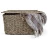 Cesto de Fibra Natural com Tampa - 40x30CM - Baulera image 7