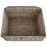 Cesto de Fibra Natural com Tampa - 40x30CM - Baulera image 7