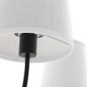 Lustre de Teto Preto com 4 Abajures - Dixiu image 7