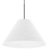 Lustre de Teto Suspenso com Abajur de Tecido Bege - Fula image 7