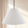 Lustre de Teto Suspenso com Abajur de Tecido Bege - Fula image 7