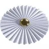 Luminária de Parede Flor em Metal Branco e Dourado - 40CM image 7
