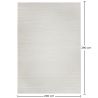 Tapete Grande com Design Contemporâneo e Moderno - Bege (290x200 cm) - Meryland image 7