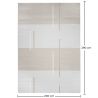 Tapete Grande com Design Contemporâneo e Moderno - Bege (290x200 cm) - Fune image 7