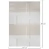 Tapete Grande com Design Contemporâneo e Moderno - Bege (290x200 cm) - Fune image 7
