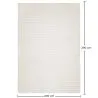 Tapete Grande com Design Contemporâneo e Moderno - Bege (290x200 cm) - Vreis image 7