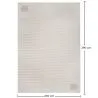 Tapete Grande com Design Contemporâneo e Moderno - Bege (290x200 cm) - Cyru image 7