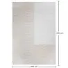 Tapete Grande com Design Contemporâneo e Moderno - Bege (290x200 cm) - Kirui image 7