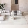 Tapete Grande com Design Contemporâneo e Moderno - Bege (290x200 cm) - Qara image 7