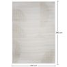 Tapete Grande com Design Contemporâneo e Moderno - Bege (290x200 cm) - Urma image 7