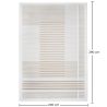 Tapete Grande com Design Contemporâneo e Moderno - Bege (290x200 cm) - Verla image 7