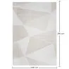 Tapete Grande com Design Contemporâneo e Moderno - Bege (290x200 cm) - Cerna image 7