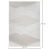 Tapete Grande com Design Contemporâneo e Moderno - Bege (290x200 cm) - Utana image 7