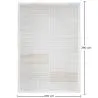 Tapete Grande com Design Contemporâneo e Moderno - Bege (290x200 cm) - Pestra image 7