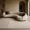 Tapete Grande com Design Contemporâneo e Moderno - Bege (290x200 cm) - Lubida image 7