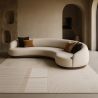 Tapete Grande com Design Contemporâneo e Moderno - Bege (290x200 cm) - Lubida image 7