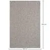 Grande tapete de design contemporâneo e moderno - Bege (160x230 cm) - Ware image 7
