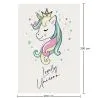 Grande Tapete Infantil com Design de Unicórnio - Multicolorido (290x200 cm) - Style image 7