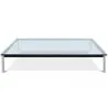 Mesa de centro quadrada - Vidro - 120 cm - Kart image 7