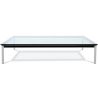 Mesa de centro quadrada - Vidro - 120 cm - Kart image 7