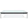 Mesa de centro quadrada - Vidro - 120 cm - Kart image 7