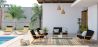 Mesa de centro quadrada - Vidro - 120 cm - Kart image 7