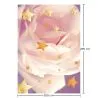 Grande Tapete Infantil com Design de Estrela Floral - Rosa (290x200 cm) - Alvi image 7