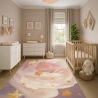 Grande Tapete Infantil com Design de Estrela Floral - Rosa (290x200 cm) - Alvi image 7