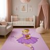 Grande Tapete Infantil com Design de Fadas - Rosa (290x200 cm) - Oya image 7