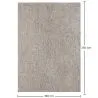 Grande tapete de design contemporâneo e moderno - Bege (160x230 cm) - Ina image 7