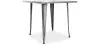 Mesa de jantar quadrada de design industrial - Stylix image 7