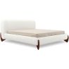Cama de casal 160x200 CM - Estofado em Tecido Bouclé - Dream image 7