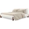 Cama de casal 160x200 CM - Estofado em Tecido Bouclé - Dream image 7