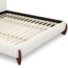 Cama de casal 160x200 CM - Estofado em Tecido Bouclé - Dream image 7