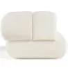 Poltrona Estofada em Tecido Bouclé - Estilo Moderno - Curvo Teddy image 7