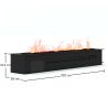 Lareira Elétrica Decorativa com Chama de Vapor de Água - 100CM image 7