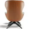Cadeira de Design Estofada Estilo Contemporâneo com Reposapiés - Derta image 7