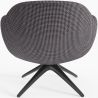 Cadeira Estofada Design Curvo Estilo Contemporâneo - Mirrel image 7