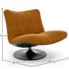 Cadeira Estofada Design Curvo Estilo Contemporâneo - Tulipe image 7