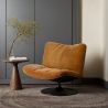 Cadeira Estofada Design Curvo Estilo Contemporâneo - Tulipe image 7