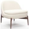 Cadeira Estofada com Design Curvo Escandinavo - Larseen image 7