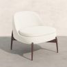 Cadeira Estofada com Design Curvo Escandinavo - Larseen image 7