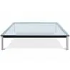 Mesa de centro quadrada - Vidro - 80 cm - Kart image 7