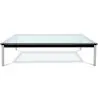 Mesa de centro quadrada - Vidro - 80 cm - Kart image 7