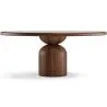 Conjunto de Mesa de Jantar Redonda com 6 Cadeiras de Madeira - Design image 7