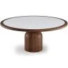Conjunto de Mesa de Jantar Redonda com 6 Cadeiras de Madeira - Design image 7