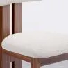 Conjunto de Mesa de Jantar Redonda com 6 Cadeiras de Madeira - Design image 7